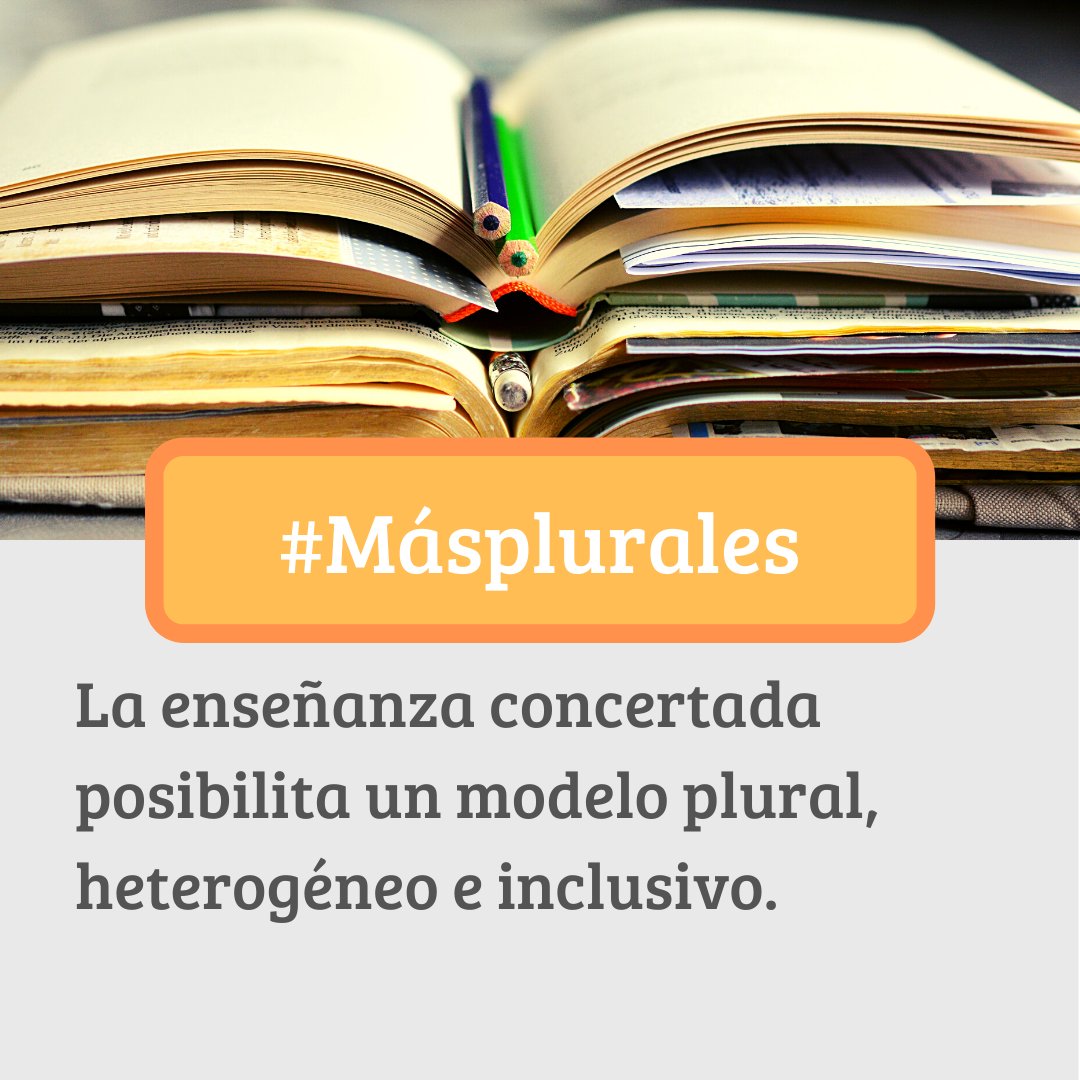 colegioMTeresa's tweet photo. ¡Arriba la Educación Concertada! Nuestras familias tienen derecho a elegir. 
#MásPlurales 
✍🏻 Firma y comparte https://t.co/rJun1ZWT5I https://t.co/5wiBYcSIze