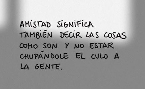 Un poco rudo, pero reflexiona. 💭