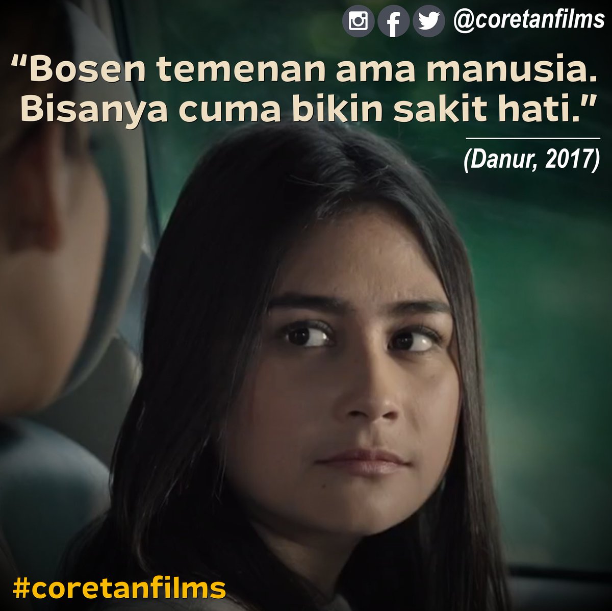 coretanfilms's tweet photo. Ternyata sekarang malam Jumat.
#coretanfilms #danur #danurmovie #risasaraswati #prillylatuconsina #indrabrotolaras #mdpictures #shareefadaanish #sandrinnamichelle #filmdanur #sandrinnamichelleskornicki #kinaryosih #prillvers #filmhororindonesia #hororindonesia #malamjumat https://t.co/YitfluIKEJ