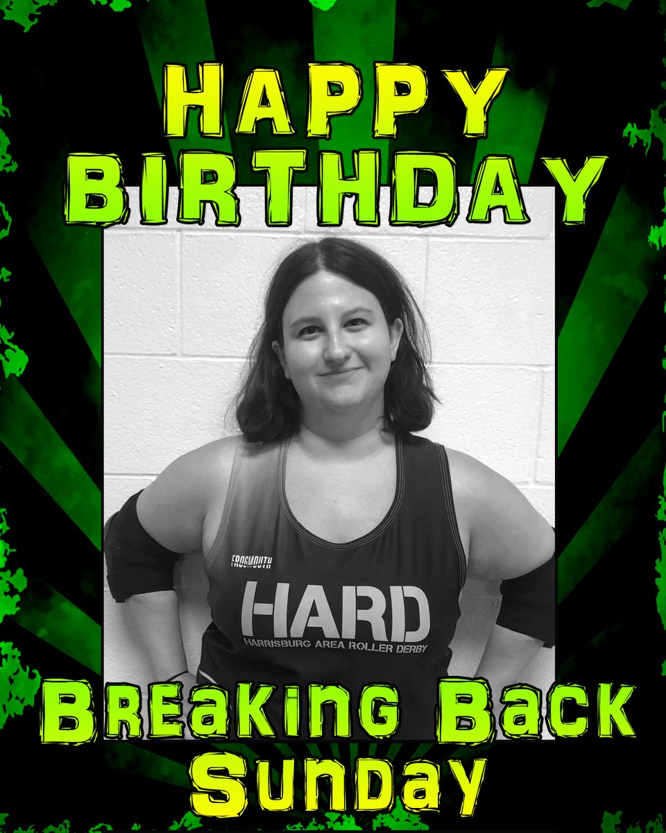 HARD_Derby's tweet photo. Happy Birthday Sunday! https://t.co/81XZ9tcJWk