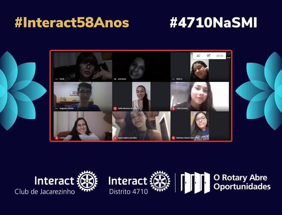 interact_jac's tweet image. 💙⚙️ Semana Mundial do Interact 2020
2° dia: Troca de Culturas! 
Fizemos com o Interact Club de Cafelândia, do distrito 4480, cada clube apresentou sua cidade. Agradecemos a oportunidade! 
#SMI2020 #Interact58Anos #4710NaSMI