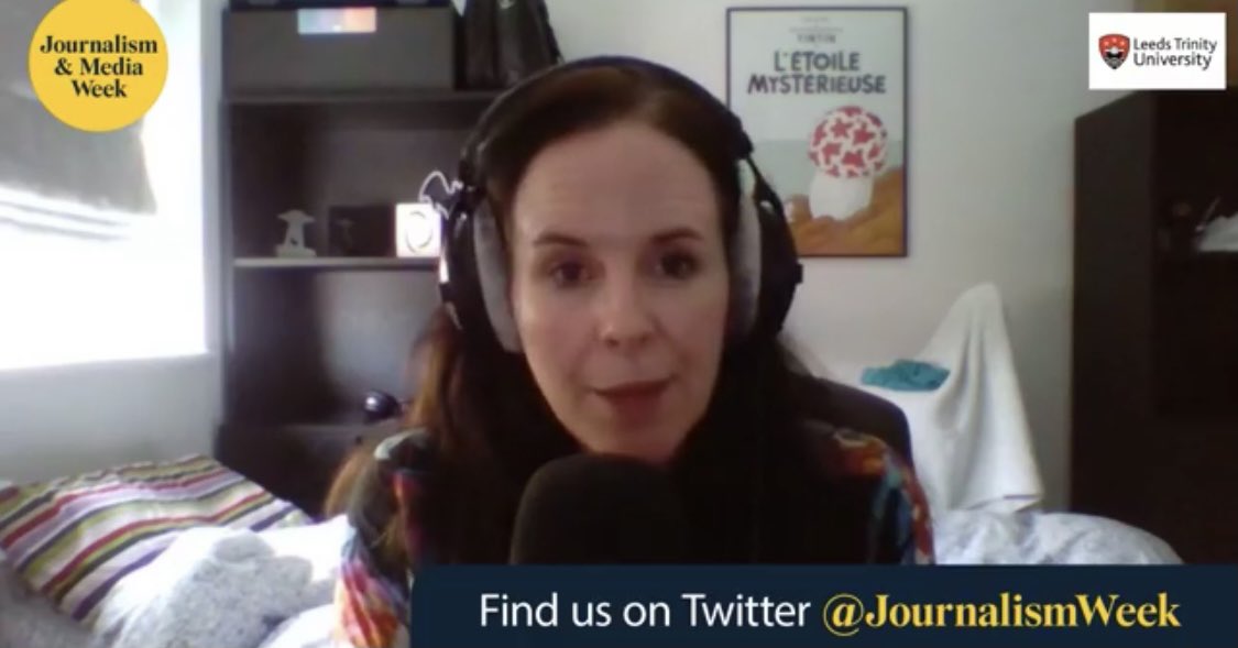 Journalism &amp; media week complete with our last speaker <a href="/HelenLOHara/">Helen O'Hara</a> film Journalist! An inspiring week with Journalists from all different aspects of the industry. I’ve loved every moment, hope many of you were able to join! <a href="/LeedsTrinity/">Leeds Trinity University</a> <a href="/LTJournalism/">LT Journalism</a>  #journalismandmediaweek