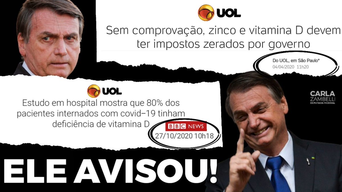 ZambelliCarla_'s tweet photo. Mais uma que o Presidente acertou. https://t.co/YTRiLARPwx