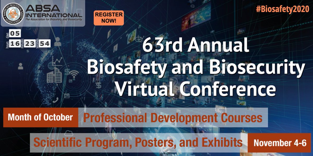 CayuseLLC's tweet photo. Are you attending the 63rd Annual Biosafety &amp; Biosecurity #VirtualConference by @ABSAOffice? Be sure to stop by our virtual booth to chat with #TeamCayuse: https://t.co/VBYrTZxciZ

#Biosafety2020 #biosecurity #biosafety https://t.co/1PdYnRGRvl
