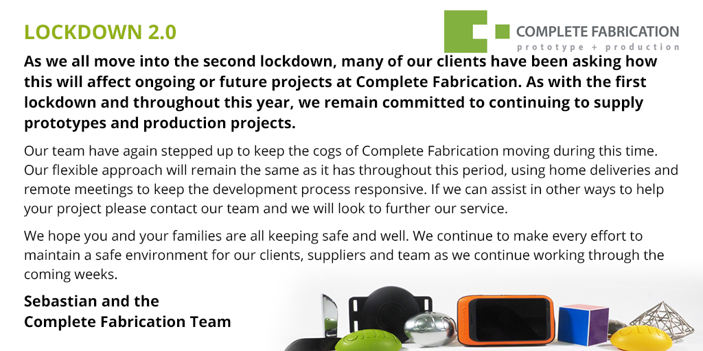 compfab's tweet photo. As we move into Lockdown Two, we remain committed to continuing to supply prototypes and production projects.

Please contact us on 01223 836837 or info@compfab.co.uk

#covid19 #lockdown2 #prototyping #productionmodel #productdevelopment #productdesign #productionengineering https://t.co/lcMcYu0tSd