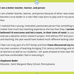 Photo by Powerful Learning Practice #plpnetwork (@PLPNetwork)