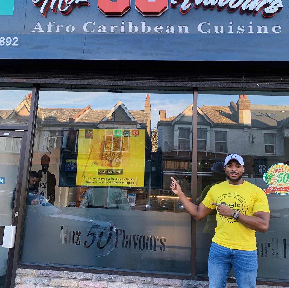 E11VNO's tweet photo. Proud to announce we will be opening Magic Puffs delivery service in collaboration with @Moz_50 

Online orders via Deliveroo 🍡🍡

Tag a friend and help spread the word!! Great Food x Great Deserts 🙏🏾💛 https://t.co/Z8JamDqy06