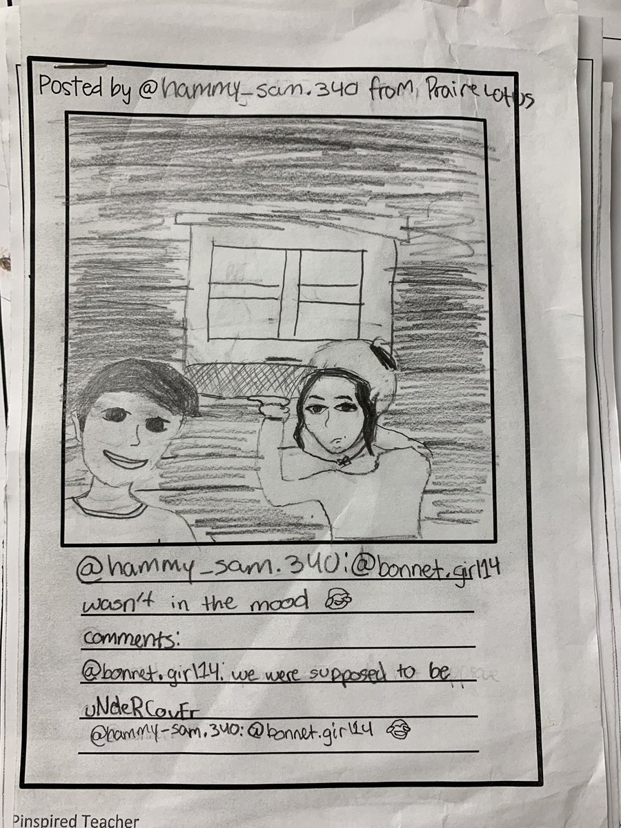 BabinecBrianne's tweet photo. Character Selfies! #GRAPrarie2020 @LindaSuePark https://t.co/mx5rrLHNfD