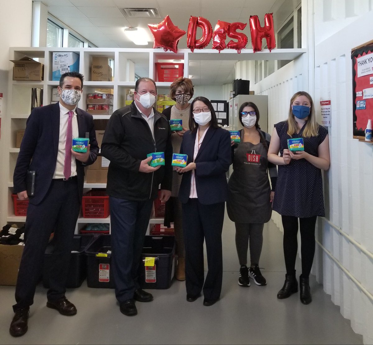 DISH Food Pantry tweet media