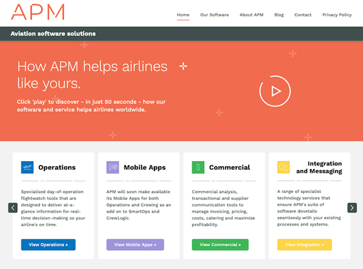 APMTechnologies's tweet photo. Sign up to receive our latest news on service enhancements, new product development and industry white papers. Click ‘Arrange a Demo’ https://t.co/4BHxVICc0W 
#APM #airlinesoftware #aviationsoftware #airlinemanagement #flightplanning https://t.co/627N2M5PE9