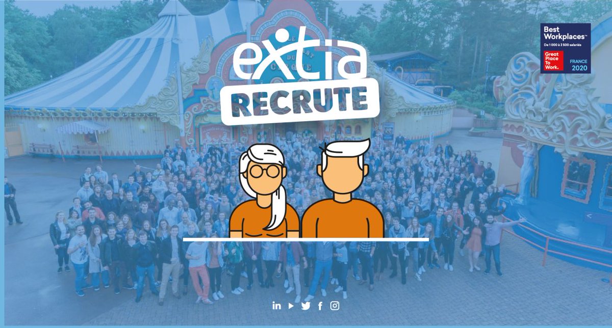 Extia_conseil's tweet photo. Etudiantes &amp; étudiants de l'@IESEG si vous souhaitez faire partie de l'aventure #Extia, venez échanger aujourd'hui et demain avec nos équipes lors du Forum IÉSEG #Career Day 100% #digital 

L'occasion pour vous de rejoindre la #1 Great Place to Work de France pour votre #stage ! https://t.co/yuUkTDwDKp