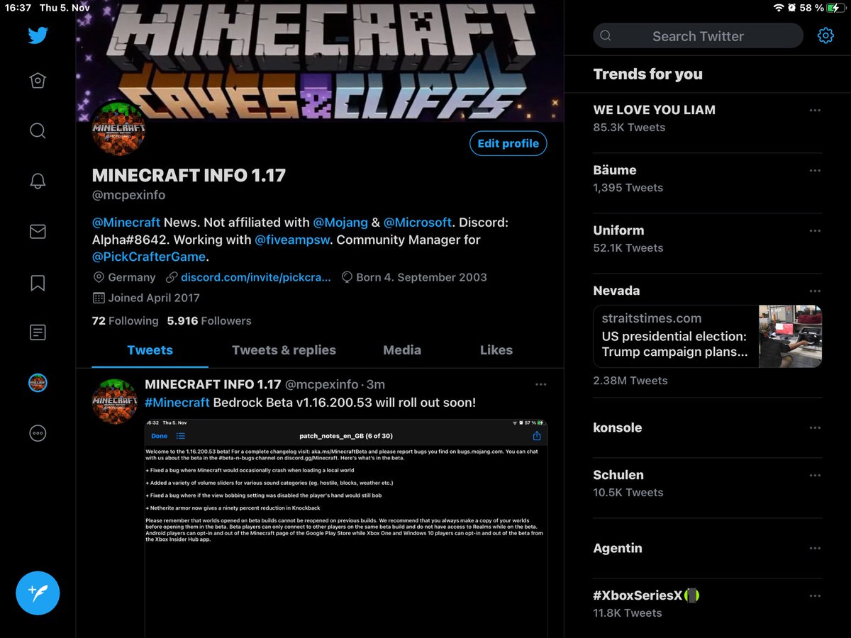 https twitter com mcpexinfo