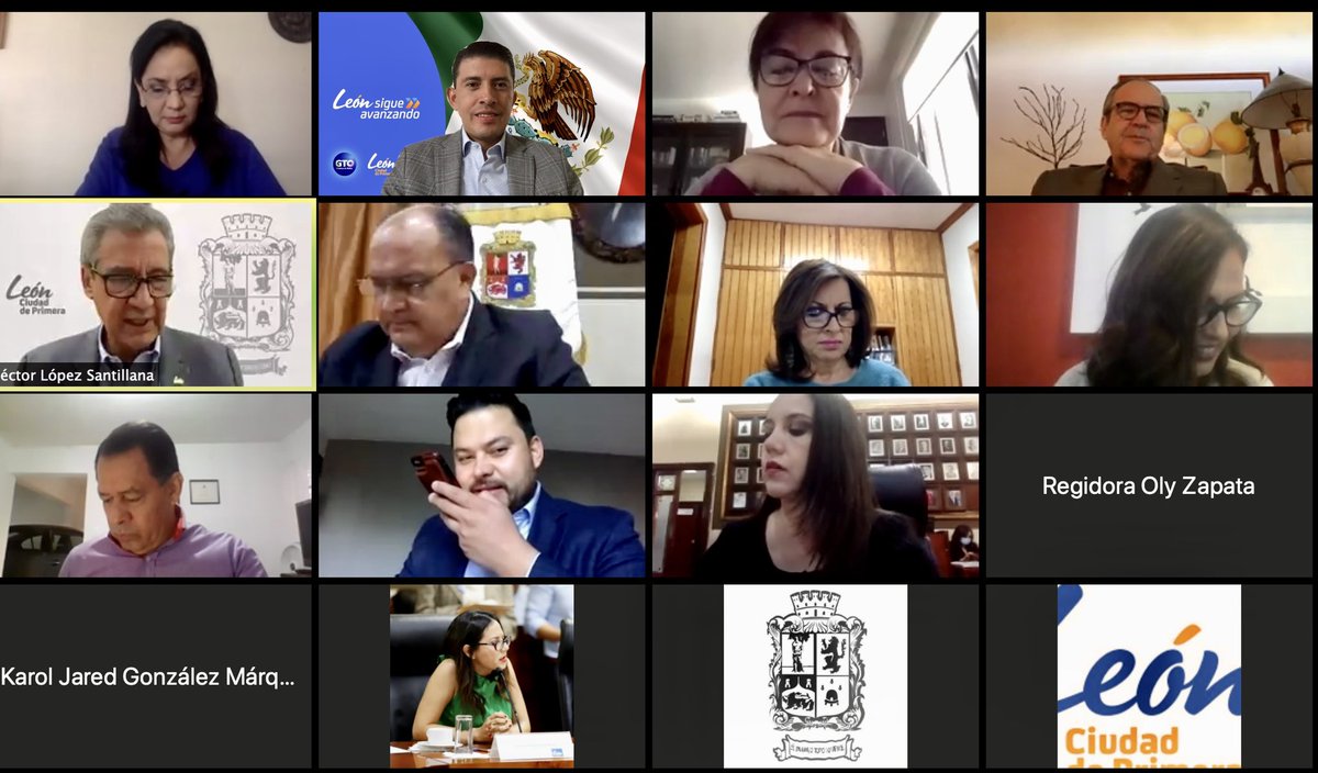 Gillopez_leon's tweet photo. Esta mañana en sesión del pleno del H. Ayuntamiento, aprobamos la iniciativa de ley de ingresos para @municipio_leon 2021. Misma que será turnada al @CongresoGto para su análisis y aprobación.
#LeónCiudadDe1ra☝️🦁
#EstoyContigoJuntosPodemos 🤝 https://t.co/OBHCNuwF9i