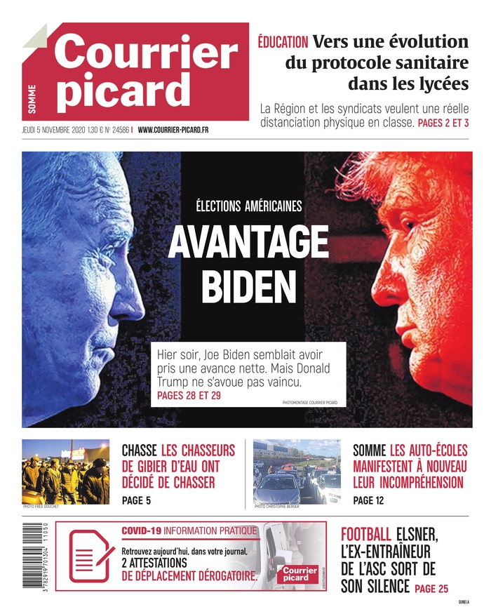 Day after-after election fronts from outside the US: