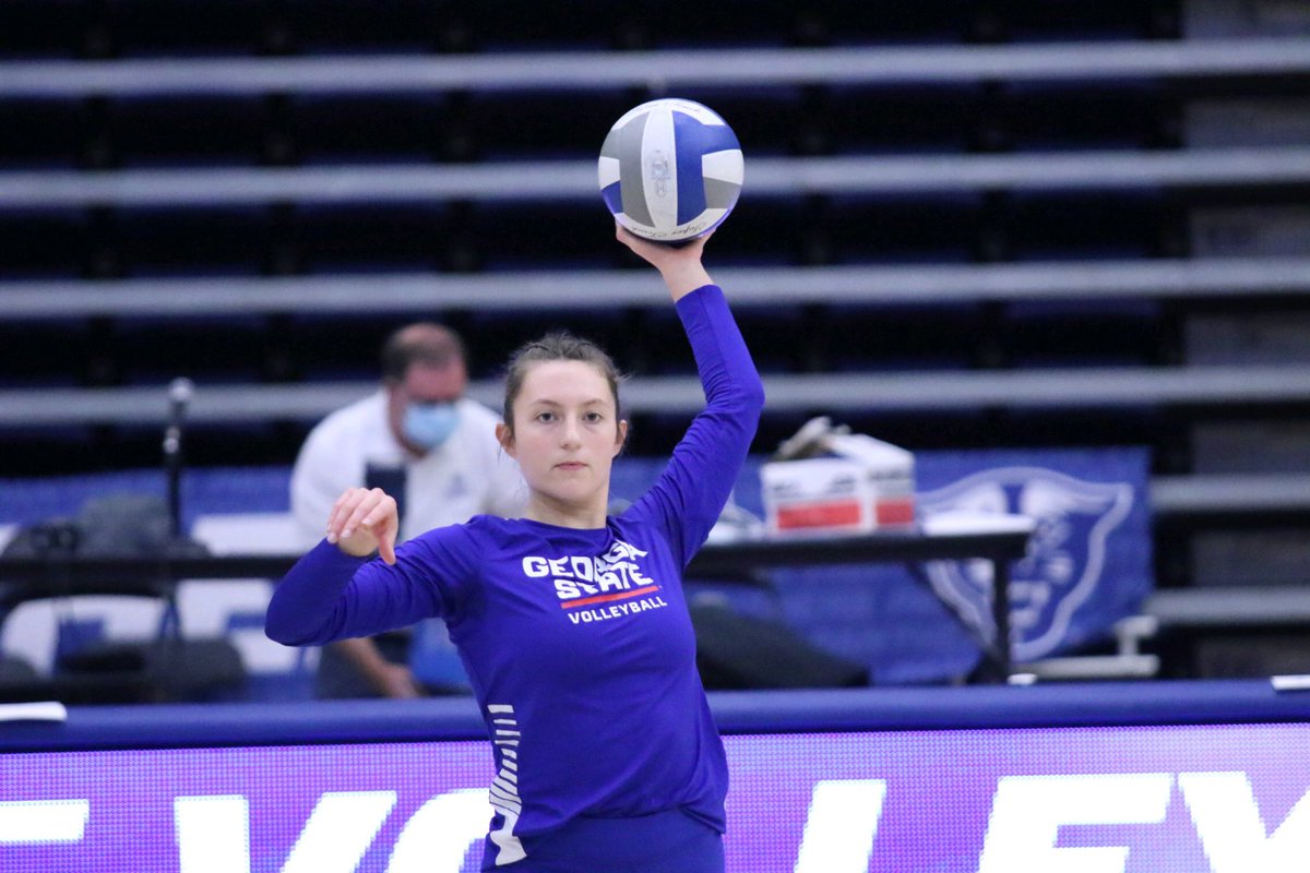 GSU_Vball's tweet photo. Pregame frames 📸 @DanVoiceMan91 https://t.co/ghF8sMRt0e