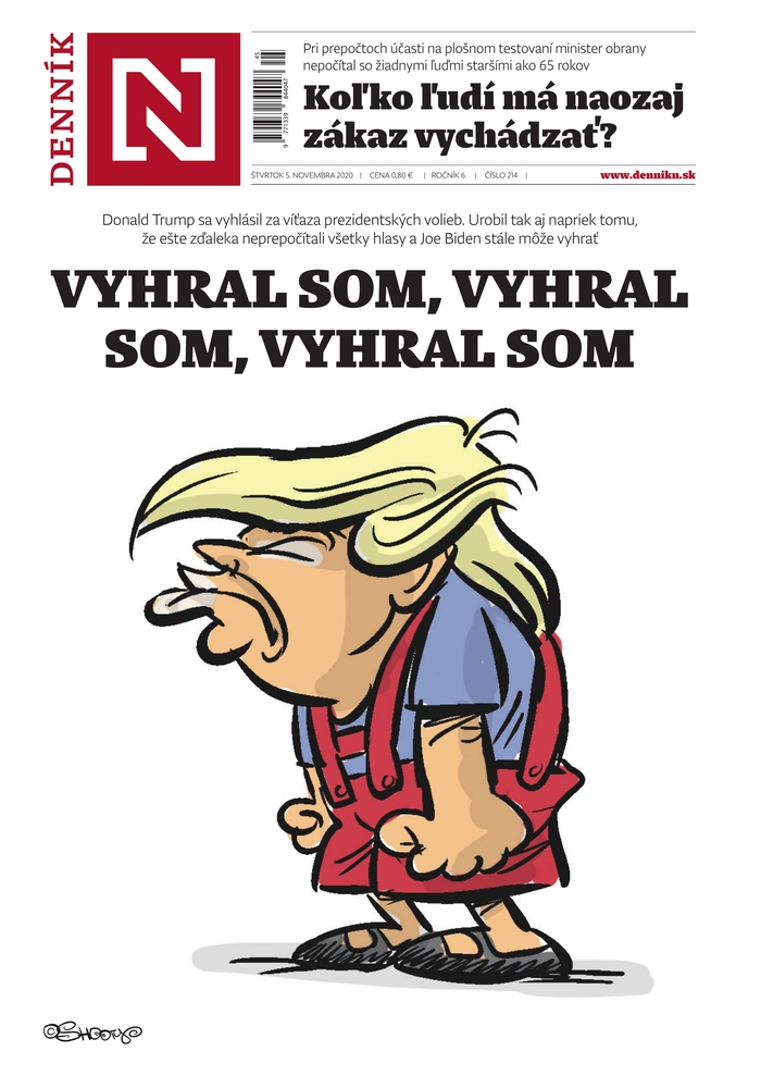 Day after-after election fronts from outside the US: