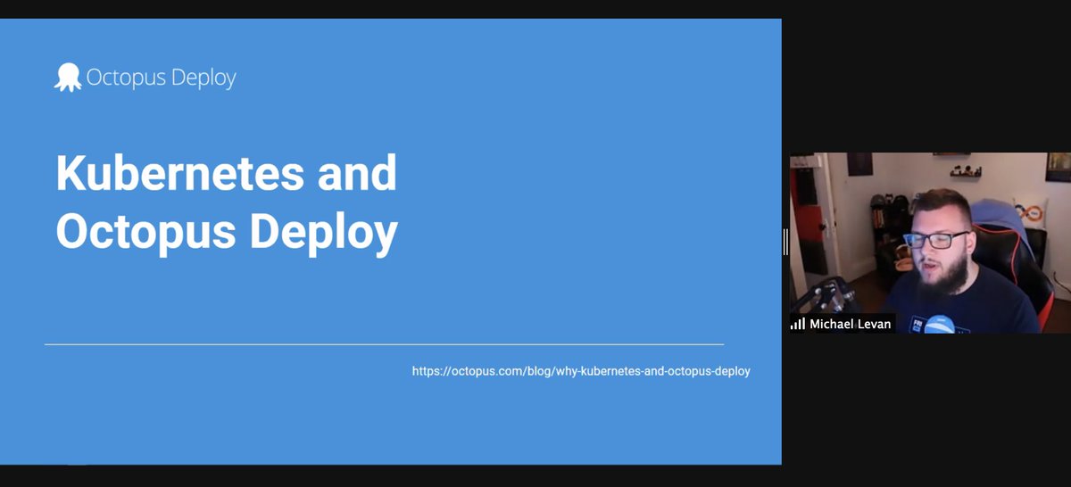 WinOpsLDN's tweet photo. @TheNJDevOpsGuy is up next with his talk about #kubernetes in @OctopusDeploy...  He will even be showcasing a demo!! 💪

https://t.co/birrCxY6vn
#WinOps #Kubernetes #OctopusDeploy https://t.co/E39pXl1mPm