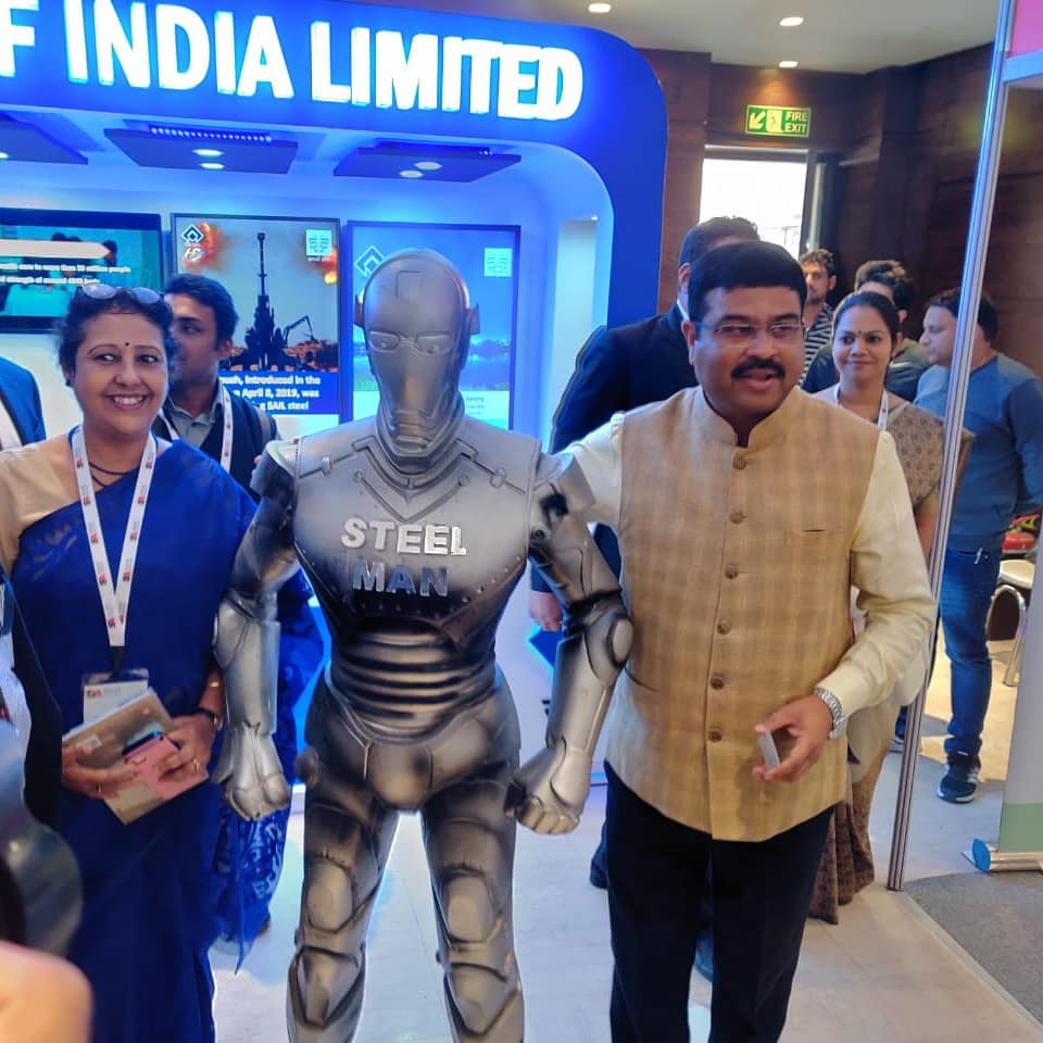 RajeshKTripathy's tweet photo. #IspatiIrada
Steel Authority of India has registered an impressive growth of 21 percent in sales and 14 percent in production.Under the leadership of Union Minister @dpradhanbjp The domestic steel industry has started echoing the positive sentiments of the economy #PSUWatch https://t.co/T7NRiM0m1z
