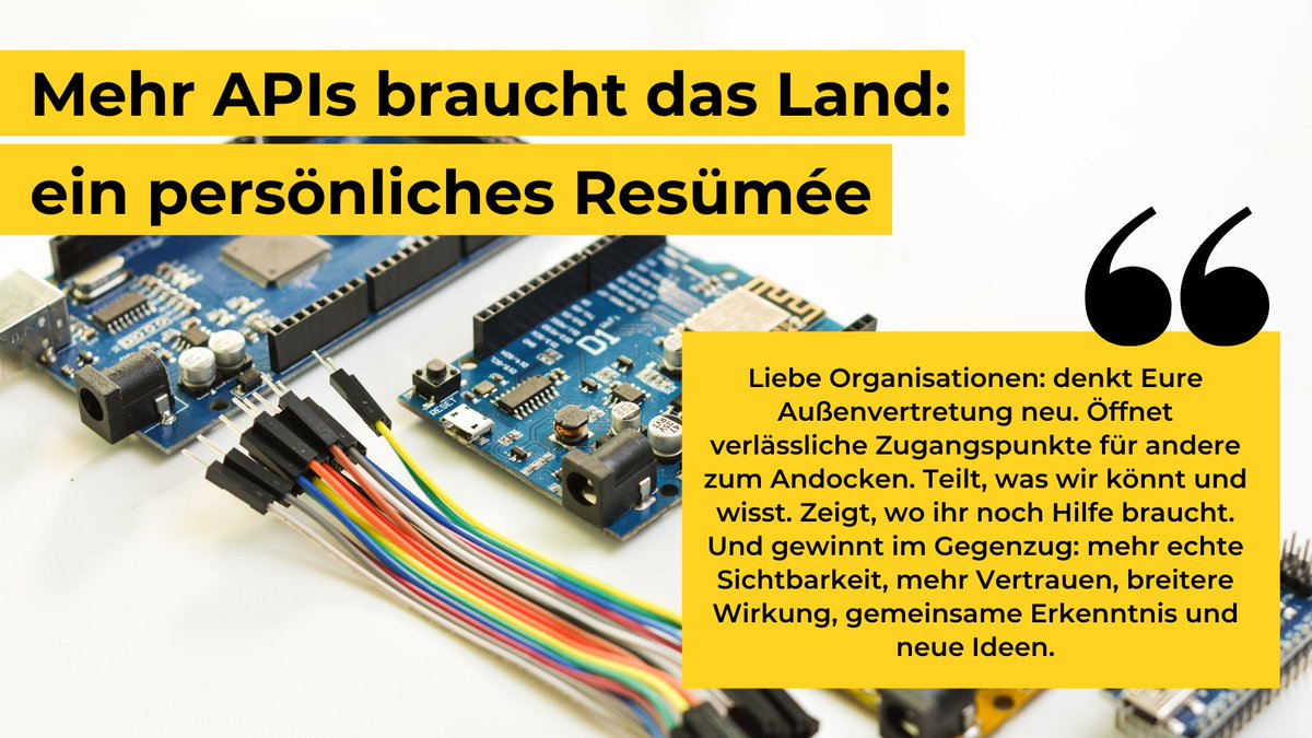 so_geht_digital's tweet photo. Nach 5 Monaten beschließen wir unseren Piloten #D3API zur Beförderung von kollaborativem Wirken - überzeugt, dass mehr davon der #Zivilgesellschaft gut täte. Im Resümée fasst @CaroSilbernagl zusammen, wie das gelingen kann und warum es sich lohnt. 
👉https://t.co/iNYdtZkQTR👋 https://t.co/CFfiJhMIvq