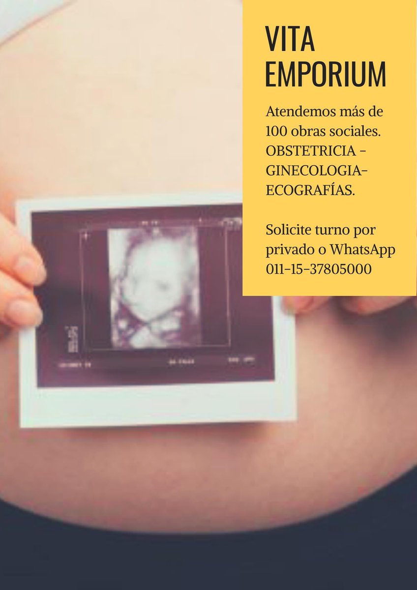 VitaEmporium's tweet photo. #Ginecologia #Ecografias #ChequeoGinecologico #Doppler #ObraSociales #Pilar #Osde #Medife #SwissMedical #WilliamHope #Ospep #Opdea #ViaSano y muchas más. ¡Consultanos! https://t.co/aI4Jxaj9WY