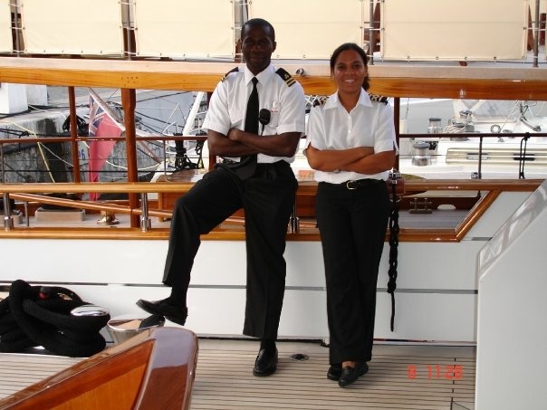 YPICREW's tweet photo. A real #throwbackthursday to 17 years ago when Melanie first began her career. Hats off to her, Melanie is now one of the very few Y1 Female #ChiefEngineers. Do you still have photos from your first yachting adventure? #yachtcrew #femaleonboard #womenatsea https://t.co/xzMPmyV2Hb