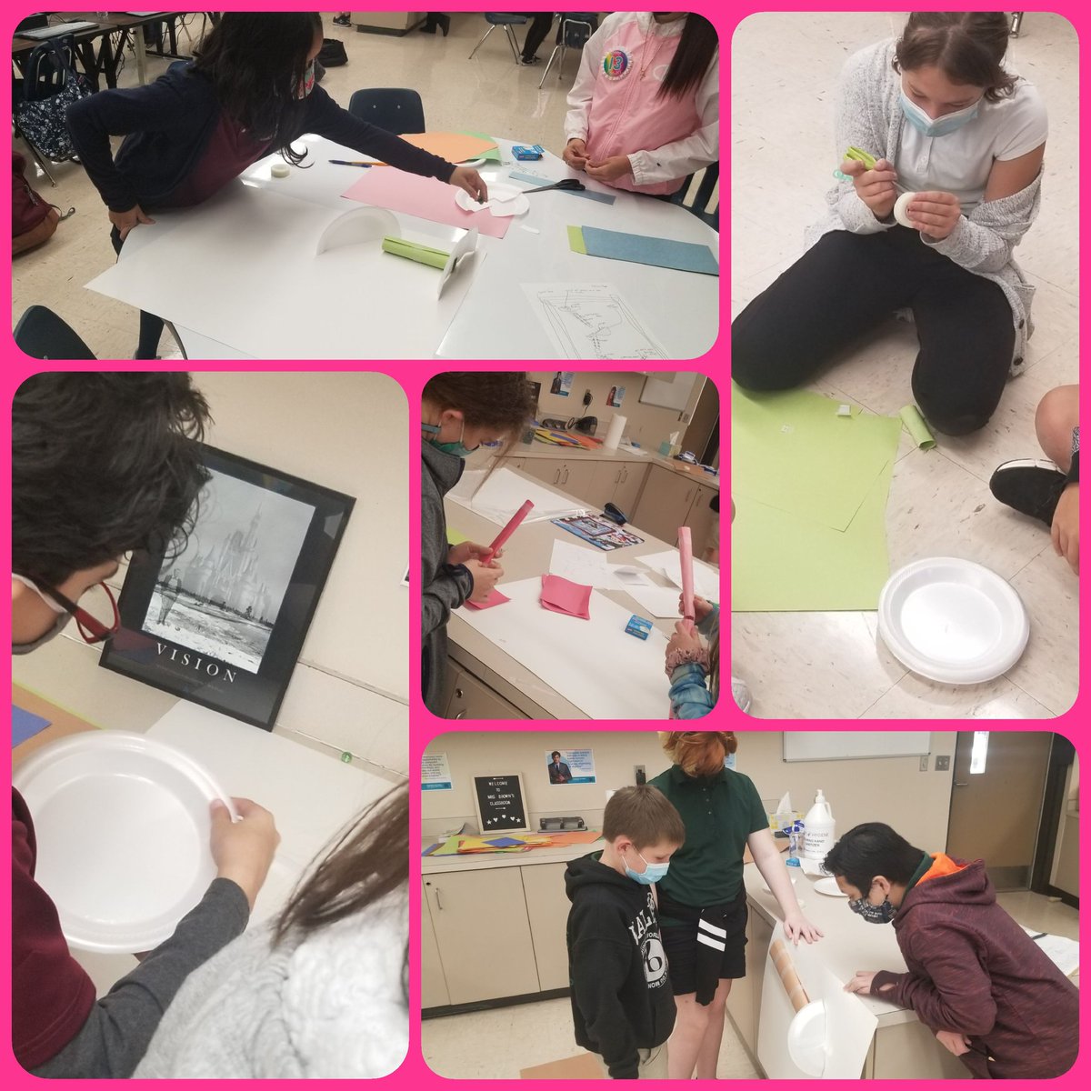 TechisforGirls's tweet photo. Starting the Creating the Solution phase of the #IBDesignCycle. Vertical marble runs with limited materials! @WalkerMiddleIB @HillsboroughSch @jmscfla @iborganization https://t.co/VcmypQSshP