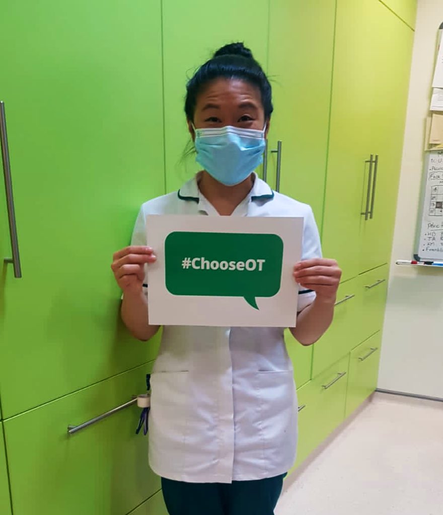 Charlene_Allen1's tweet photo. I chose to be an OT because it’s career that enables you to be creative, problem solve, and make a meaningful impact on the lives of others 😊@LondonRCOT @RFTherapyTeam #ChooseOT @UQ_News @RoyalFreeNHS https://t.co/4bBNZuyUKU