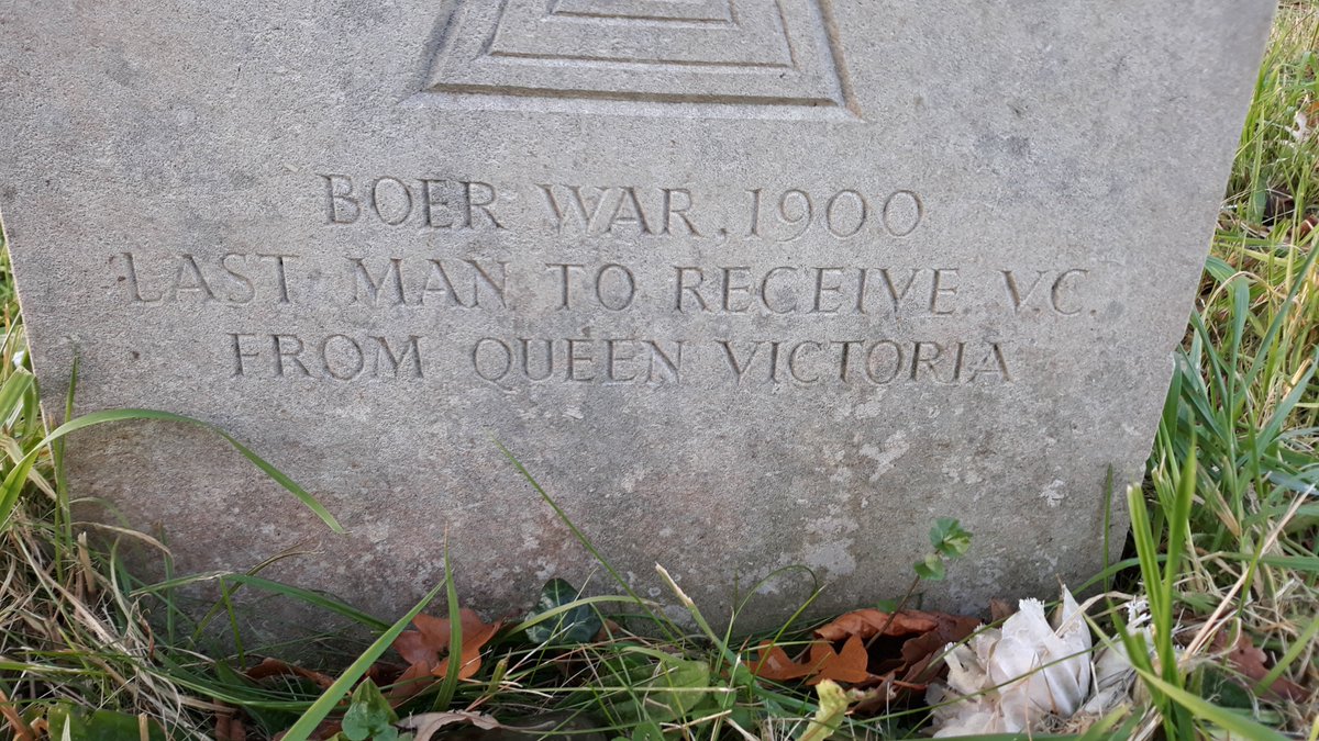 ametcalfe42's tweet photo. From my own ignorance not seen this gravestone @CWGC in #cardiff before Sgt Major Charles Ward - Victoria Cross recipient 
#BoerWar 1900 https://t.co/ryKTgNkmRC