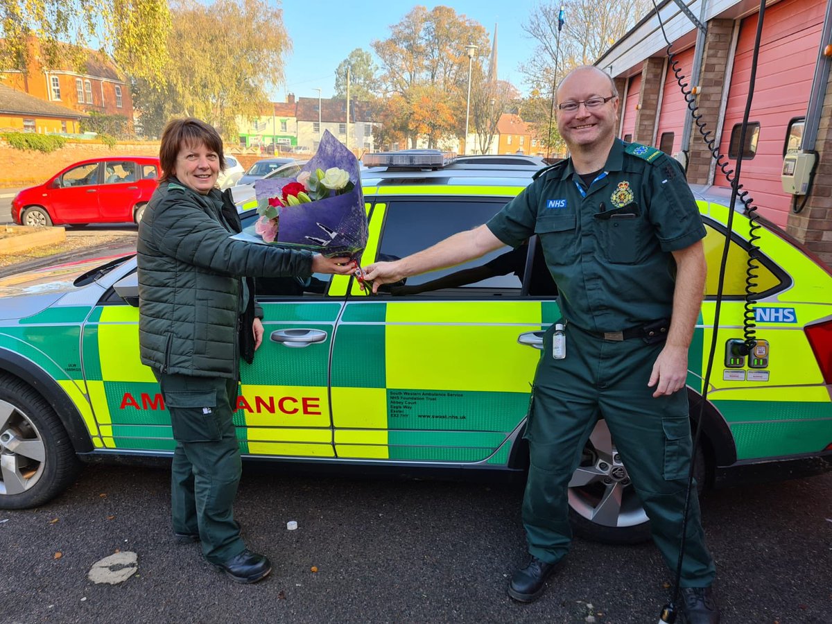 Somerset - South Western Ambulance (@somerset_swasft) on Twitter photo Congratulations from everyone <a href="/Somerset_SWASFT/">Somerset - South Western Ambulance</a> to Nicky Brown, one of our Paramedics at Bridgwater for completing 30 years service. An amazing achievement giving care to the people of #Somerset Congratulations from everyone <a href="/Somerset_SWASFT/">Somerset - South Western Ambulance</a> to Nicky Brown, one of our Paramedics at Bridgwater for completing 30 years service. An amazing achievement giving care to the people of #Somerset