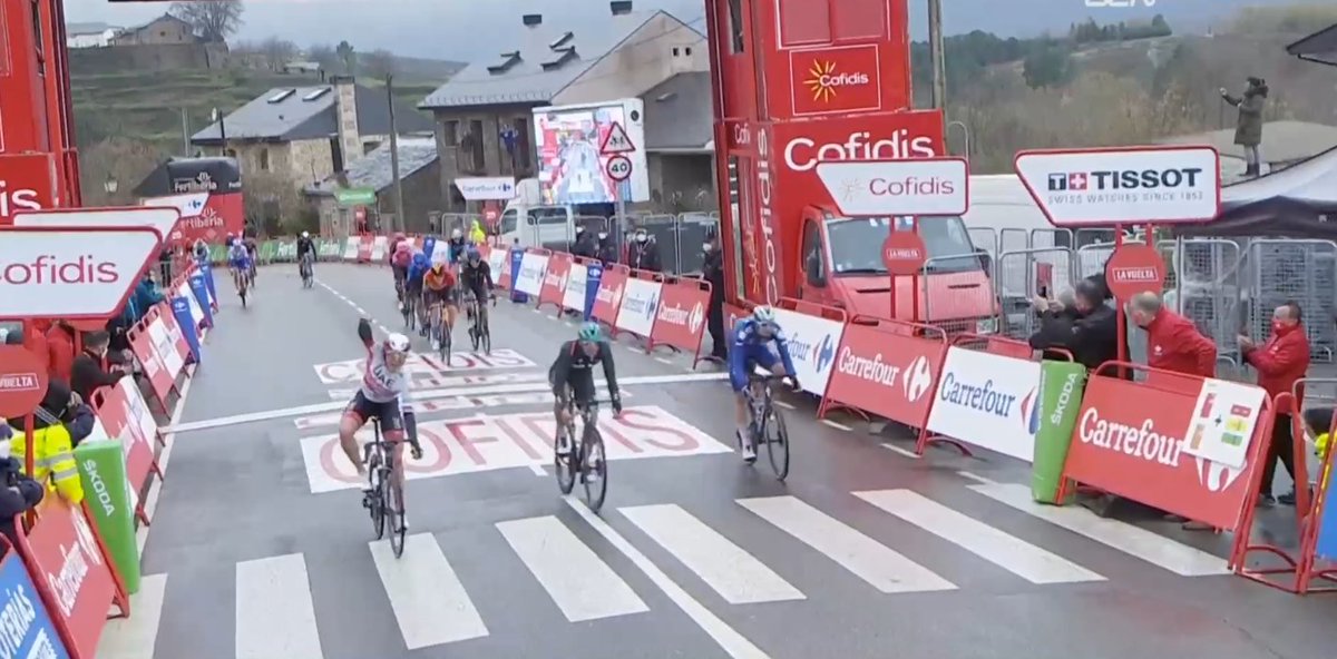 Hagens Berman Jayco (@hbaxeon) on Twitter photo More alumni with hard earned victories in the World Tour as <a href="/JasperPhilipsen/">Jasper Philipsen</a> wins stage 15 at #LaVuelta20!!!
What a long/tough day too! #PROVEIT More alumni with hard earned victories in the World Tour as <a href="/JasperPhilipsen/">Jasper Philipsen</a> wins stage 15 at #LaVuelta20!!!
What a long/tough day too! #PROVEIT