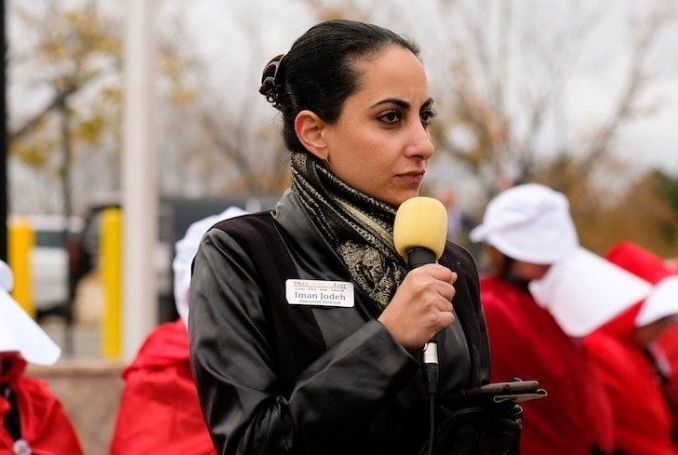 PalestineChron's tweet photo. #US Elects Second #Palestinian #Congresswoman https://t.co/Ffp9V1iQ94 via @PalestineChron #ImanJodeh https://t.co/A7T5lT0pk0