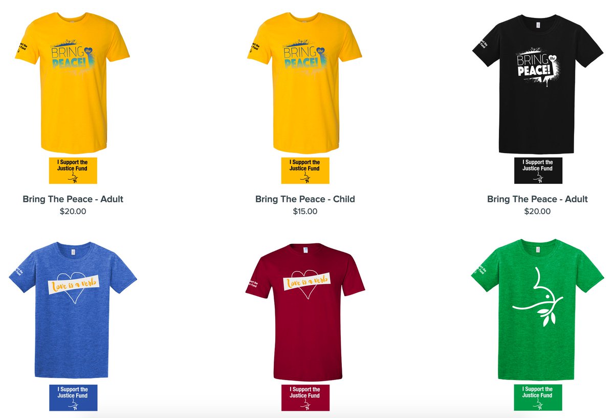 MennonitesUSA's tweet photo. "The T-shirt fundraiser is a fun and tangible way for individuals and families to connect with and support the social justice work of the church"
Mennonite Church USA launches T-shirt fundraiser for Justice Fund: https://t.co/44n30fJmml
#BringThePeace https://t.co/OBNQFuaihs