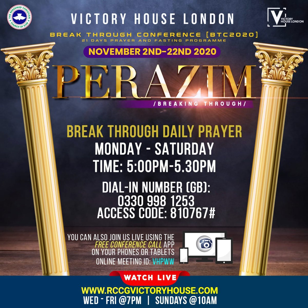 RCCGVHLondon's tweet image. #PERAZIM BREAKING THROUGH #BTC2020 | #BreakThroughConference - mailchi.mp/cde963ef039e/b…