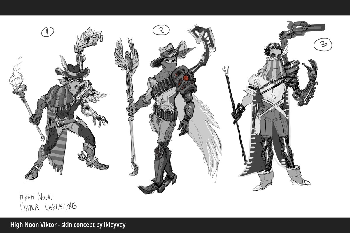 High Noon Viktor, WIP from today's stream
#ArtofLegends #LeagueOfLegends 