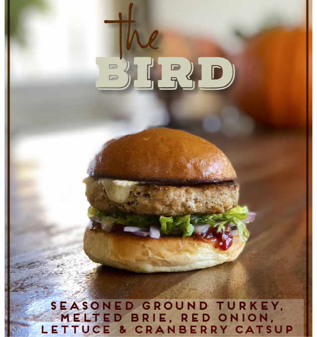 today, we're giving you the bird😜

seasoned ground turkey, melted brie cheese, red onion, lettuce and cranberry catsup. for a limited time only, so hurry and get your bird today!

#lbbclt #thebird #happythanksgiving #turkeyburger #littlebigburgerclt