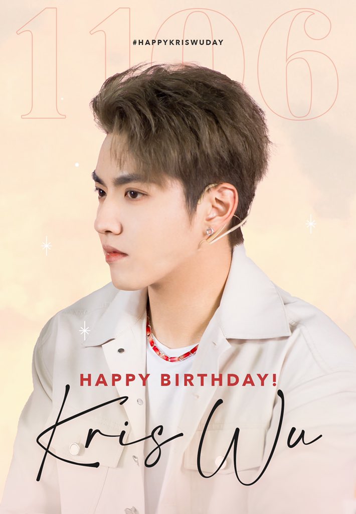 KrisBar_WuYiFan's tweet photo. HAPPY BIRTHDAY KRIS WU @KrisWu !

Wishing you all the success to your everything you do🎂

The journey is still long, continue to do what you enjoy and we will always be here to support you! ❤️

#HappyKrisWuDay  #KrisWu https://t.co/hRTmrrnkgB
