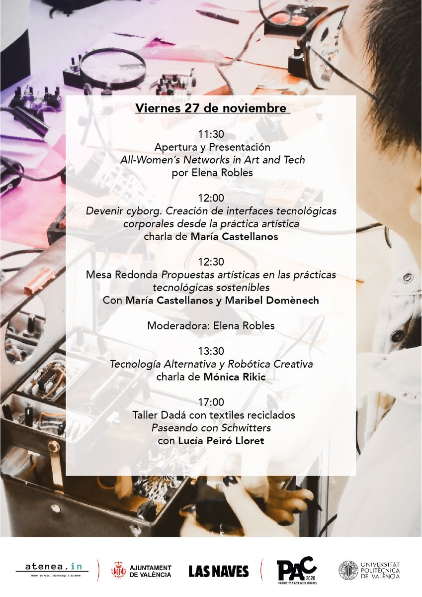 vlcinnovation's tweet photo. ART SOSTENIBLE | Mira tot el que t'espera amb ATENEA 2020 🎭 Tot online i gratuït, apunta't ▶ https://t.co/sB5G3G88Cv
@UPV @LasNavesINN @culturaupv @ReFream @IlyanaM @Anna_Melchor @monicarikic @nelabrown #atenea_wat #ateneaplatform https://t.co/jRAVPoMVWa