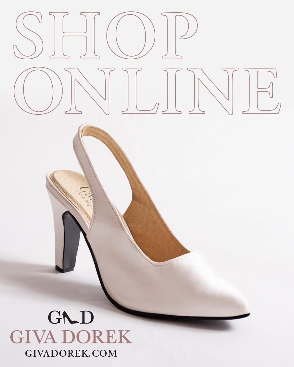GivaDorek's tweet photo. 'Gema' pointed toe slingback heel is classic versatile style in white satin. 3" square heel. All handmade with high quality leathers and materials. Order yours today. FREE SHIPPING on all orders! Customize it! Contact us for details. https://t.co/6156YChbMy