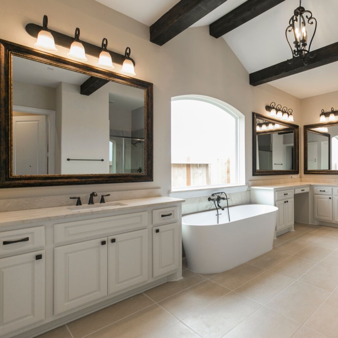 Custom framed mirrors are timeless that add style, light, and sophistication. We have a variety of frame styles ranging from traditional to modern. Visit our website: arrowglassindustries.com to view our frame selections.