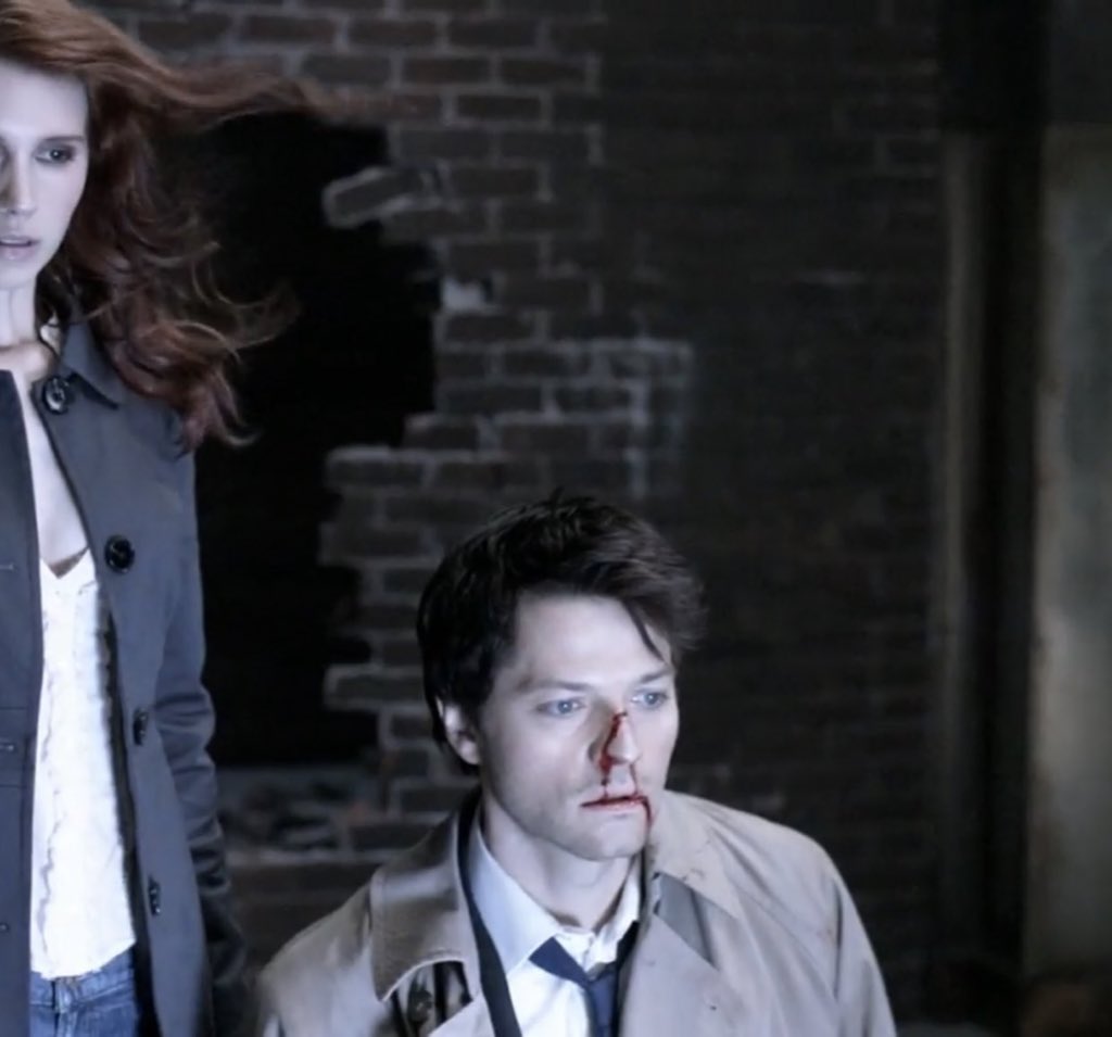 heartsmish's tweet image. I know he’s all beat up but dang he looks good 😌 #CastielForever