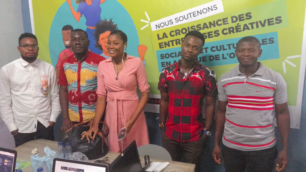 ActivSpaces's tweet photo. End of the day 2 and last day of this #AyadaLab 2019 Digital feedback session. 
C’est un plaisir pour Activspaces Douala d’avoir reçu les lauréats du #Cameroun pour ces 2 jours de travaux en vue de la clôture #AyadaLab 2019 et d’avoir échangé en ligne avec les autres pays. https://t.co/pLIlm6FPRj