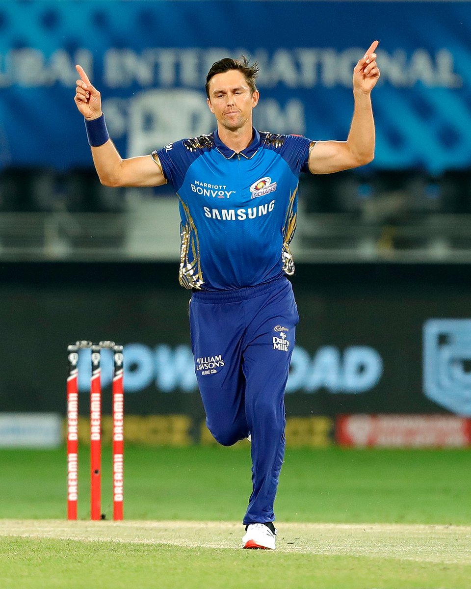 mipaltan's tweet photo. Shaw 👆
Rahane 👆

⚡ struck twice in the first over. Boult starts with a double-wicket maiden!

Live Updates: https://t.co/l3TXUHmhAw
Ball-by-ball: https://t.co/7oZx1rfAYU

#OneFamily #MumbaiIndians #MI #Dream11IPL #MIvDC @trent_boult https://t.co/D5BhwDODdA