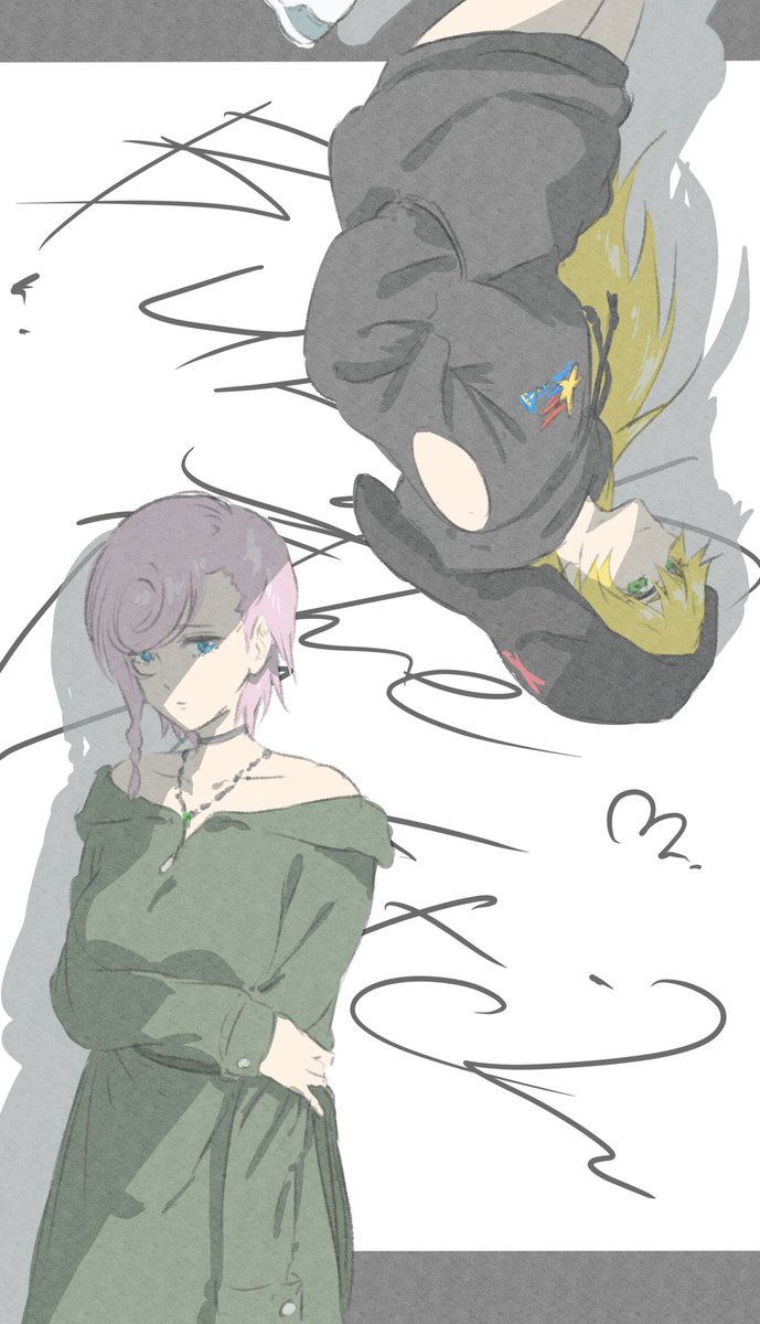 #Burn_The_Witch
落書き。 