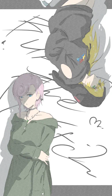 #Burn_The_Witch
落書き。 