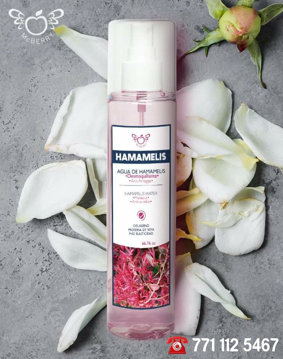 McberryL's tweet photo. Dale a tu rostro el relax que se merece y siéntete fresca y renovada con nuestra agua de Hamamelis 🌸
Mas información:
https://t.co/yisiQJNMl2
#McBerry #ProgresarEsBonito #NaturalmenteMcBerry #orgánico #productosnaturales #NuevaNormalidad #vegano https://t.co/qir9Gi8aek