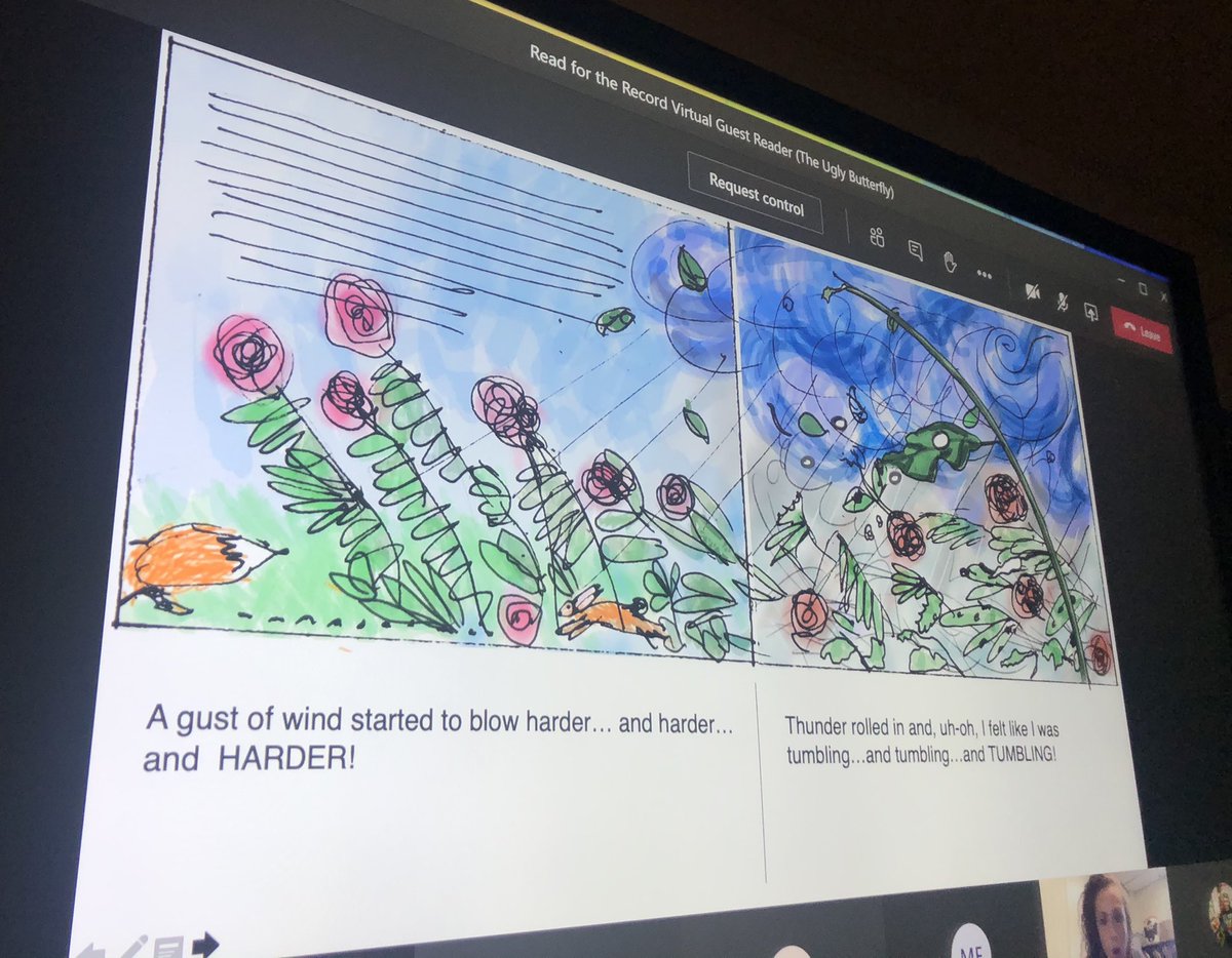 mccullochmemos's tweet photo. During lunch, we enjoyed tuning in to hear @ARTwithJessica read her book, “The Ugly Butterfly” during @CobbSchools fall Read-A-Thon! 🍂🐛🦋 #RFTRCobb @CobbInTech @FreyFlames @KpwrightEDTECH https://t.co/GinYuauWpd