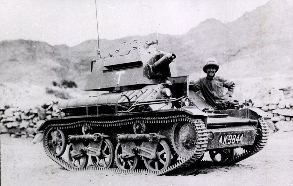  #IndiaTanksThe 2nd Light Tank Company (LTC) equipped with Indian Pattern Mark IIB light tanks.From an album of photographs compiled by Lieutenat-General Sir Henry ap Rhys Pryce, India, 1935.