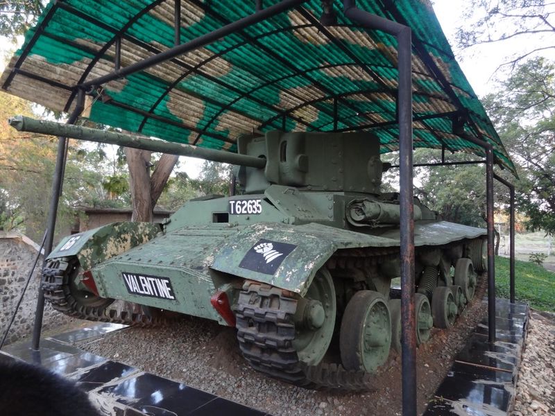  #IndiaTanksValentine (possibly as just ARV, but in Cavalry Museum a Mk. III tank is preserved)