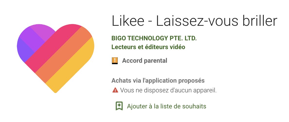 La source des views semblent venir de cette application éclatée, jugée "très très très très" par les commentaires utilisateurs du Google Store.