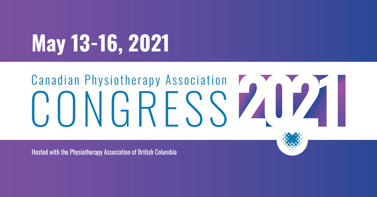 PhysioCan's tweet photo. The CPA’s 2021 Congress event will be brought to you in an entirely virtual environment.

Additionally, we want to collaborate with you: the invite to authors to submit abstracts to be delivered at next year’s event is still open. https://t.co/xM74uOU49A https://t.co/W2zsNTQV26